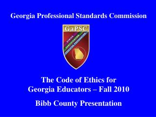 Georgia Professional Standards Commission