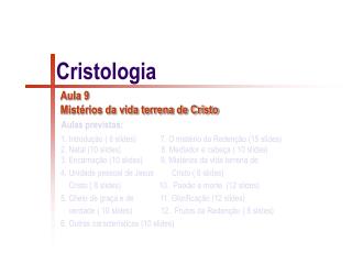 Cristologia