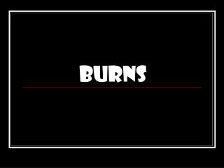 Burns