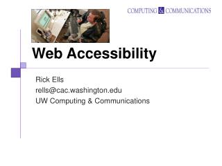 Web Accessibility