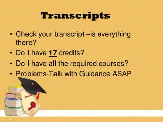 Transcripts