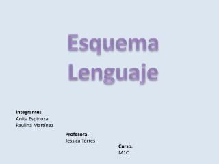 Esquema Lenguaje