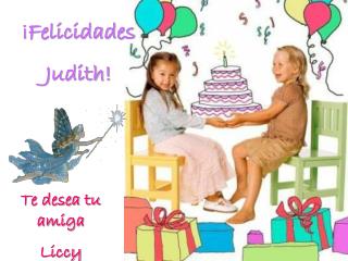 ¡Felicidades Judith!