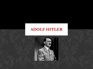 Adolf Hitler