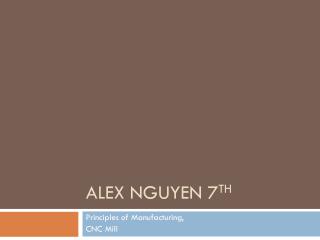 Alex Nguyen 7 th