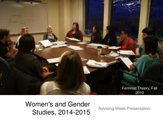 Women's and Gender Studies, 2014-2015