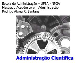 Administração Científica