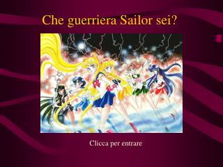 Che guerriera Sailor sei?