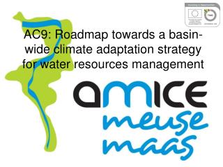 AC9: Roadmap towards a basin-wide climate adaptation strategy for water resources management