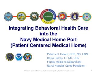 Patricia C. Hasen, CDR, NC, USN Rocio Porras, LT, NC, USN Family Medicine Department