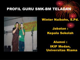 PROFIL GURU SMK-BM TELADAN