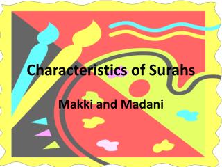 Characteristics of Surahs