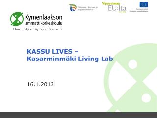 KASSU LIVES – Kasarminmäki Living Lab