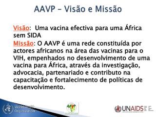 AAVP – Visão e Missão