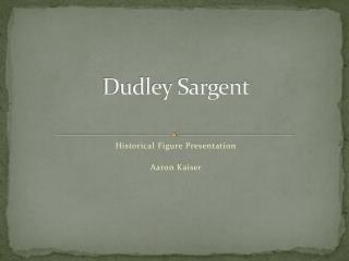 Dudley Sargent