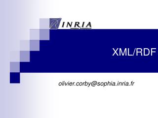 XML/RDF