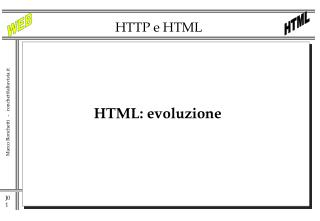 HTTP e HTML