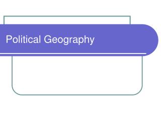 Political Geography