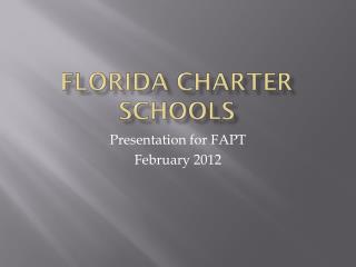 Florida charter schools