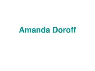 Amanda Doroff