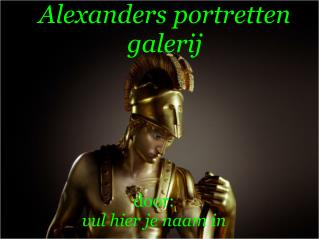 Alexanders portretten galerij