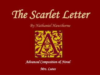 The Scarlet Letter