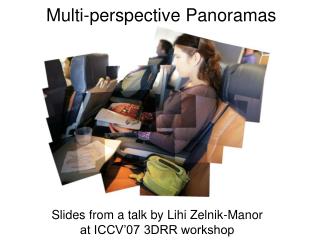 Multi-perspective Panoramas