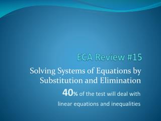 ECA Review #15