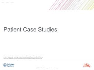 Patient Case Studies