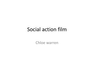Social action film