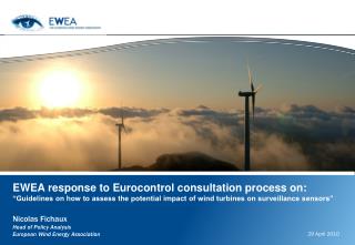 EWEA response to Eurocontrol consultation process on: