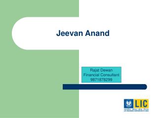 Jeevan Anand