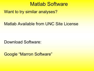 Matlab Software