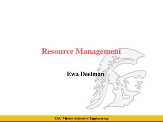 Resource Management