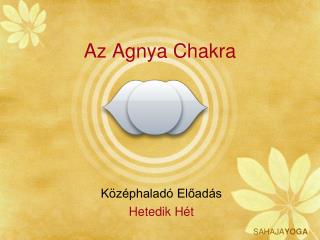 Az Agnya Chakra