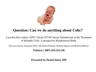 Question: Can we do anything about Colic?