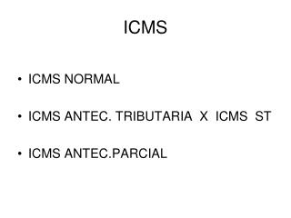 ICMS