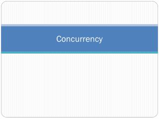 Concurrency