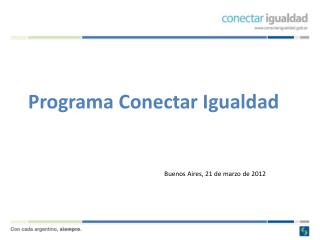 Programa Conectar Igualdad