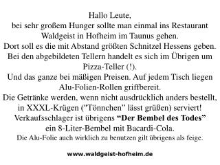 Hallo Leute,