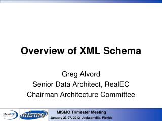 Overview of XML Schema