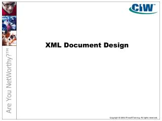 XML Document Design