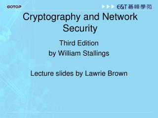 Cryptography and Network Security