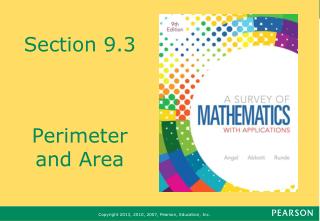 Section 9.3 Perimeter and Area