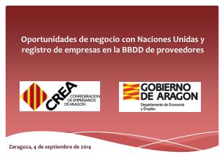 Oportunidades de n egocio con Naciones Unidas y registro de empresas en la BBDD de proveedores