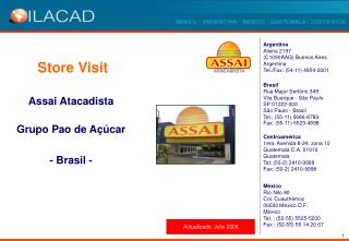 Assai Atacadista Grupo Pao de Açúcar - Brasil -