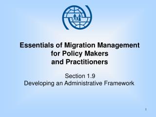 Essentials of Migration Management for Policy Makers and Practitioners