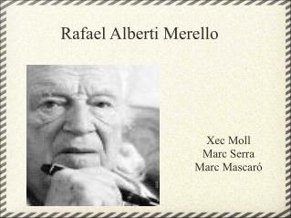 Rafael Alberti Merello
