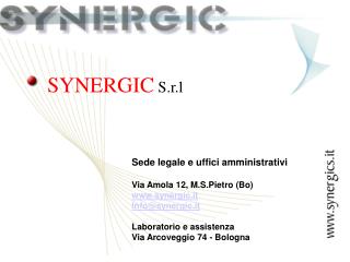 SYNERGIC S.r.l