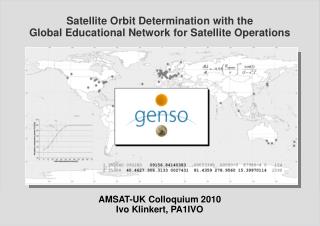 Satellite Orbit Determination with the Global Educational Network for Satellite Operations